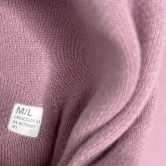 Lululemon Scuba Oversized Full Zip Hoodie Pink - Picture 2 of 6